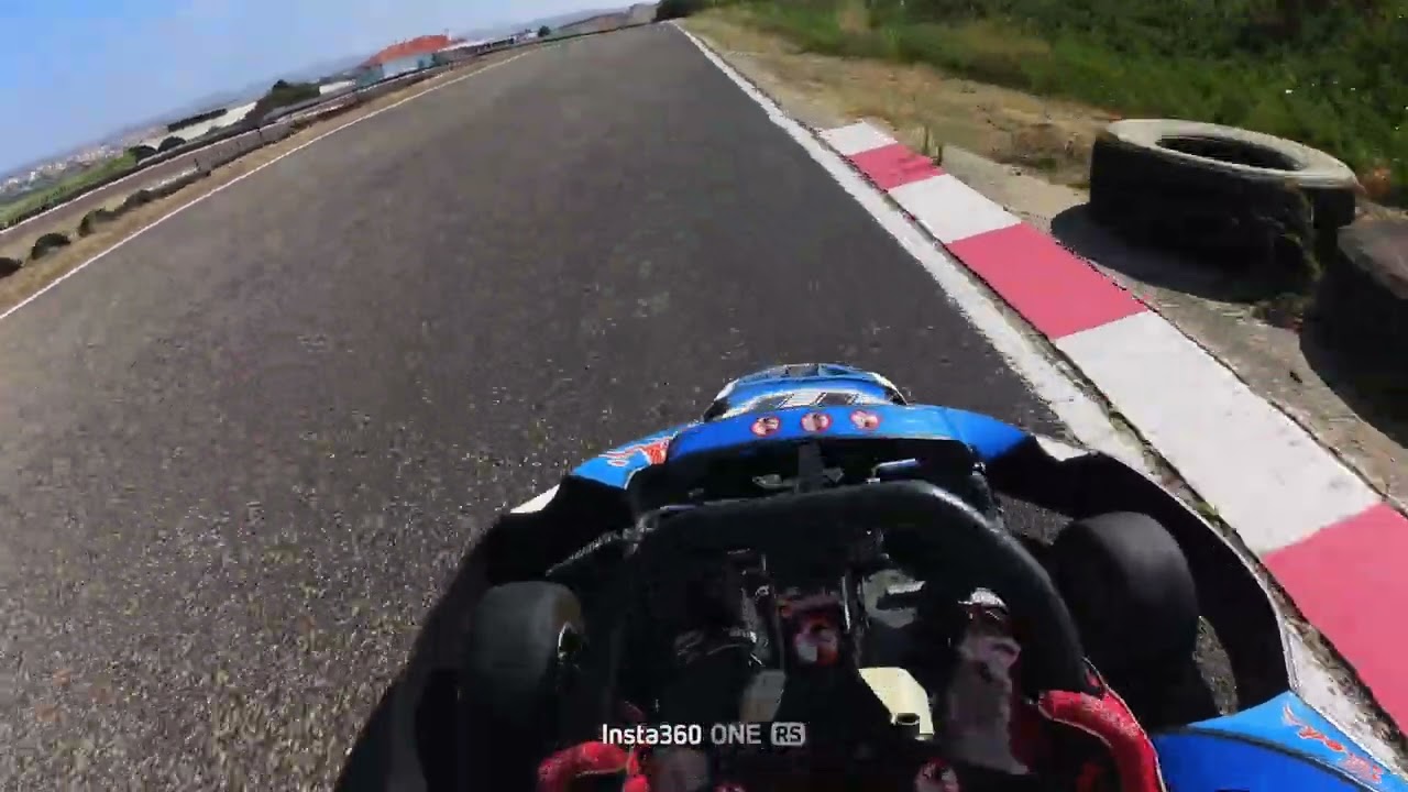 DinoKart Kartodromo de Laurinha, Portugal - Test run with 270cc kart