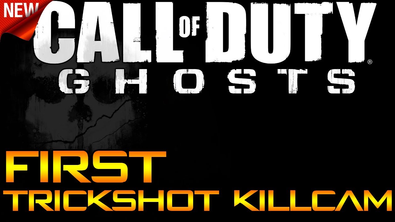 COD Ghosts - FIRST TRICKSHOT KILLCAM [HD]
