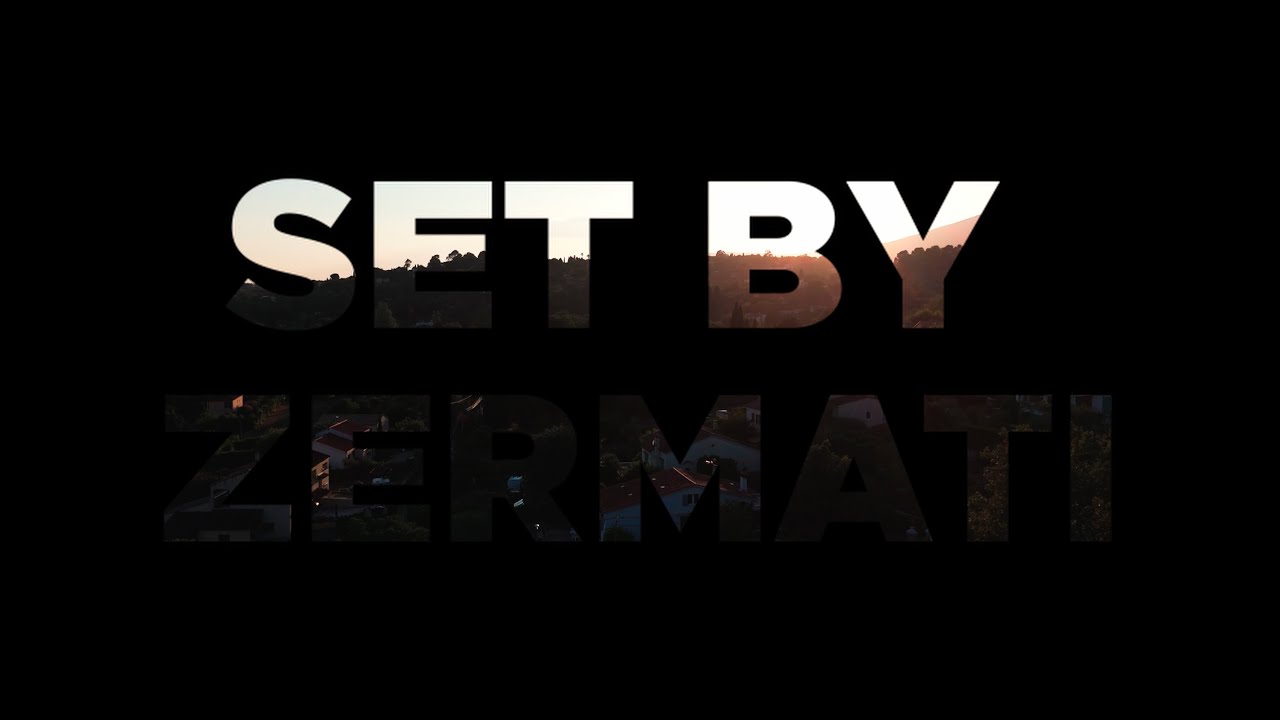 Afro House DJ Set | Sunset , South in France | SET BY ZERMATI