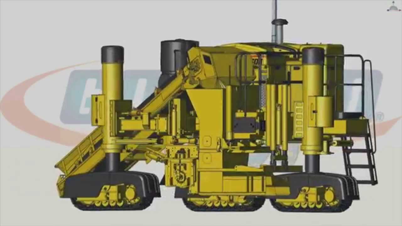 GOMACO GT-3600 Concrete Curb & Gutter Slipform Machine