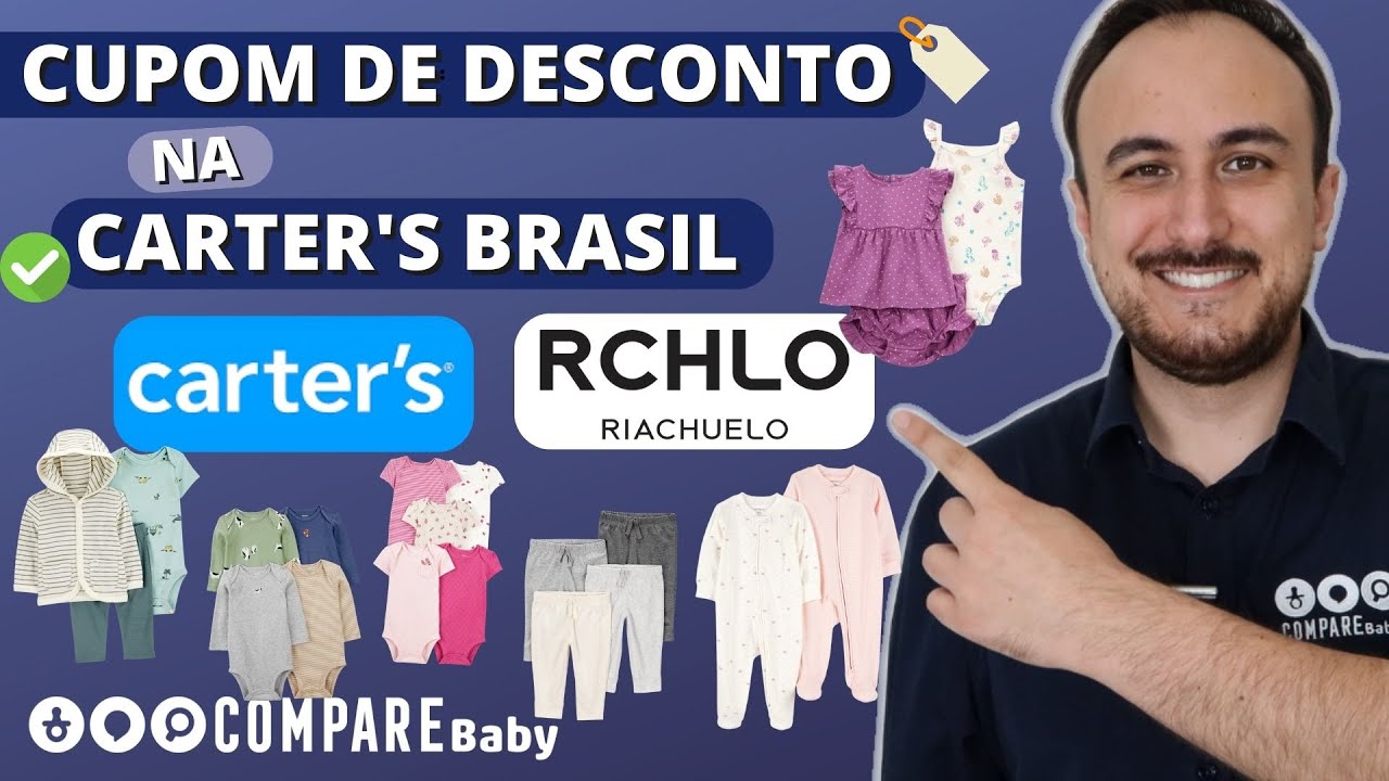 Cupom desconto CARTER'S - Riachuelo | ✅ CUPOM DE DESCONTO na Carter's no Brasil