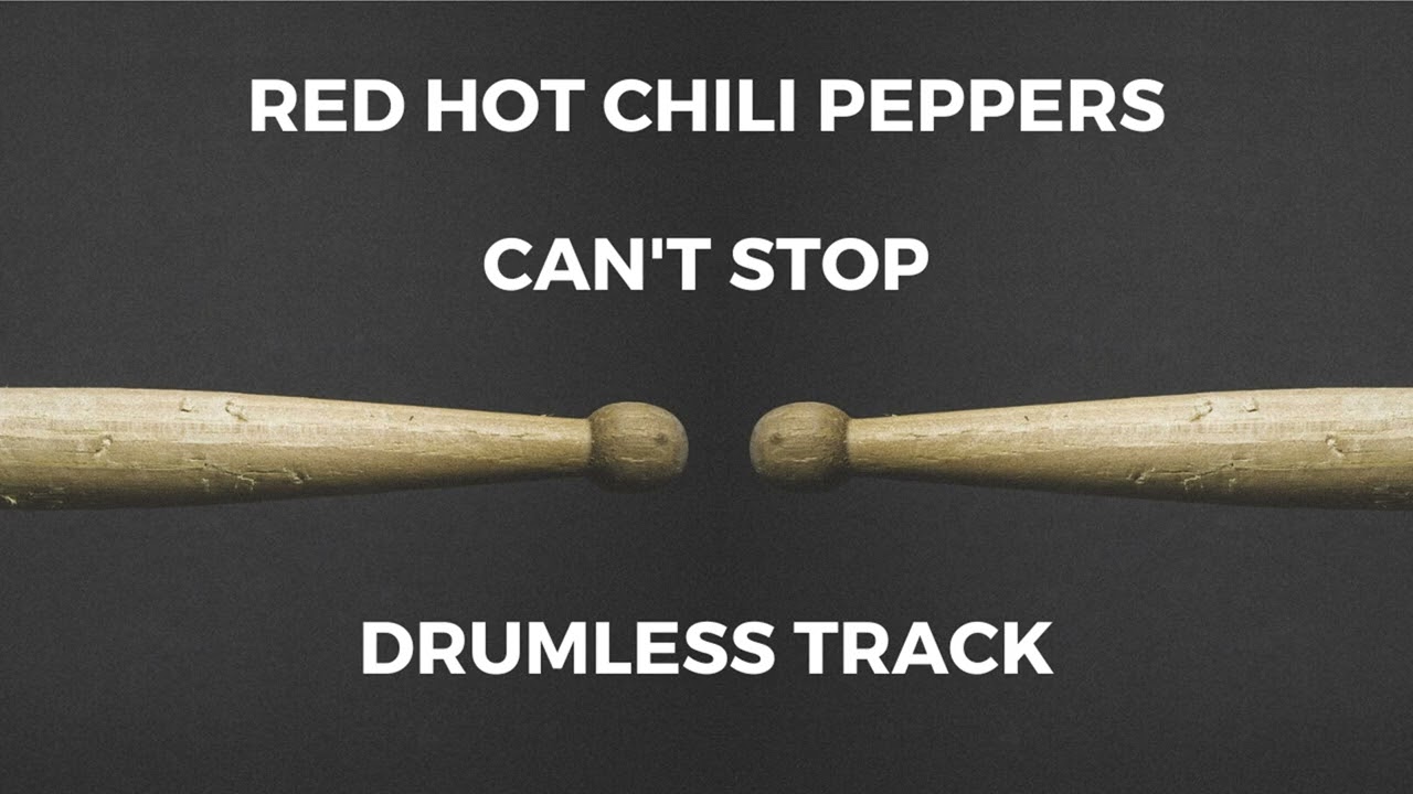 Red Hot Chili Peppers - Can't Stop (drumless)