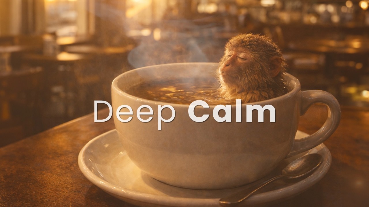 Lo-Fi Jazz Ambience (4K) | Music for Deep Calm and Stress Relief