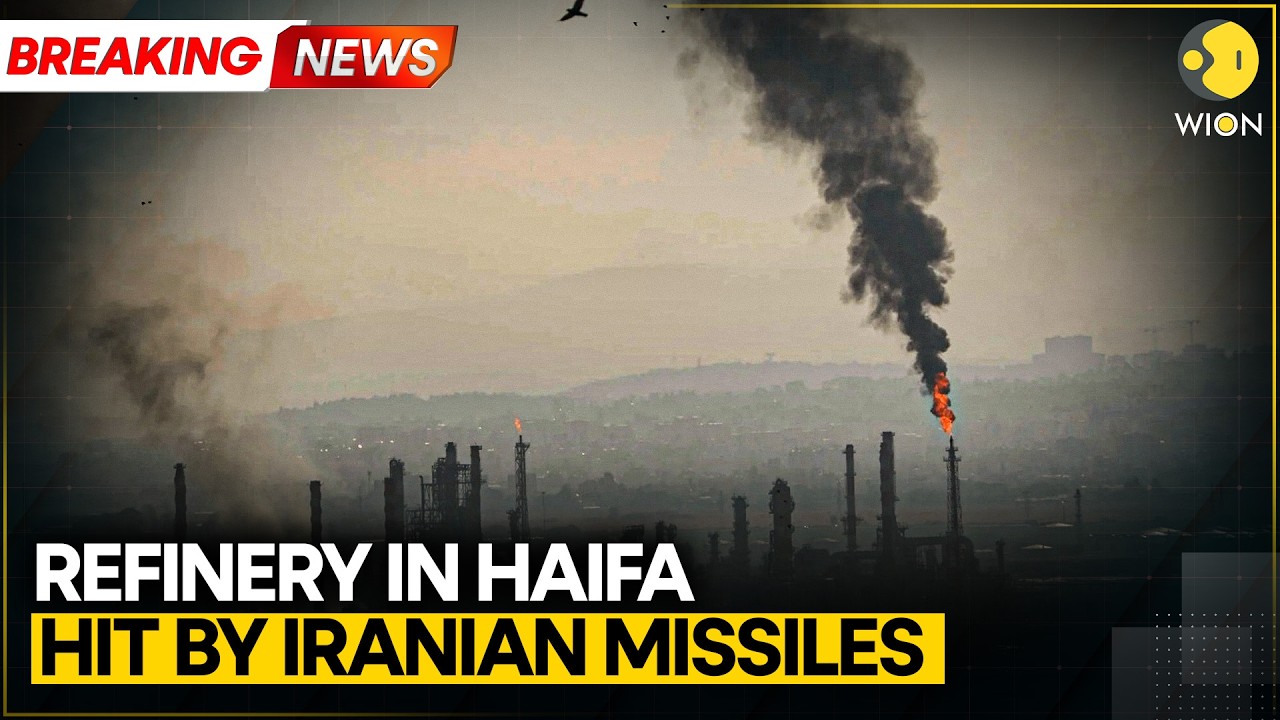 Report: Refinery in Haifa Hit by Iranian Missile; Refineries Damages, No Injuries Reported |Breaking