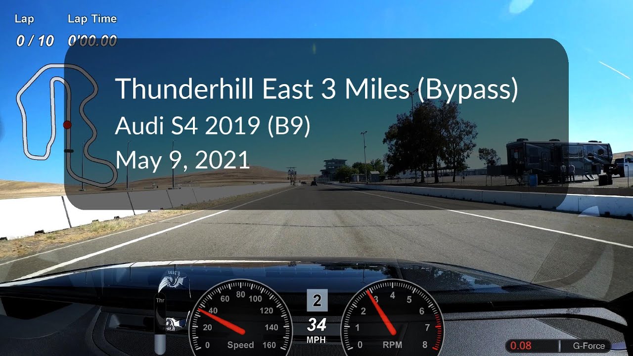 Track Day at Thunderhill East - Audi S4 B9 on 5/9/2021