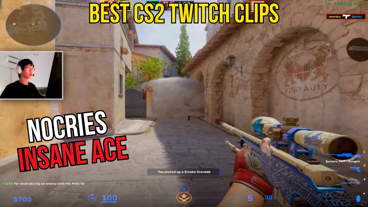 NOCRIES INSANE ACE - CS2 INSANE MOMENTS & BEST HIGHLIGHTS #01