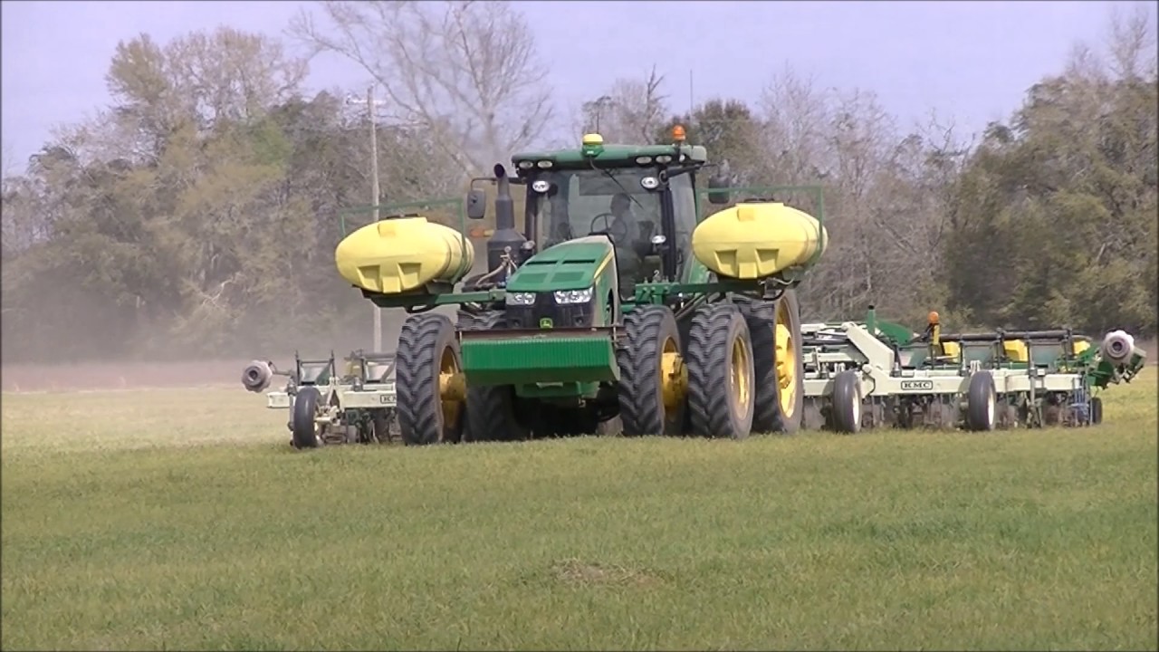 8370R PLANTING STRIP TILL CORN. SCOTT FARMS 2017 CORN PLANTING part 2