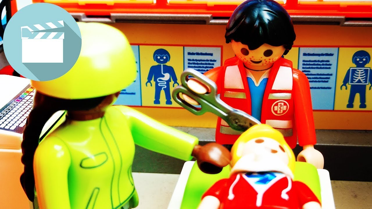Playmobil Krakenhaus Film | Schwere Verletzung - Marvin und Jonas in Gefahr | Playmobil Film Deutsch