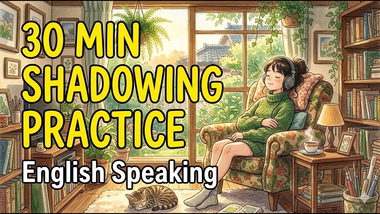 30 minute shadowing LEARN ENGLISH through stories English Practice