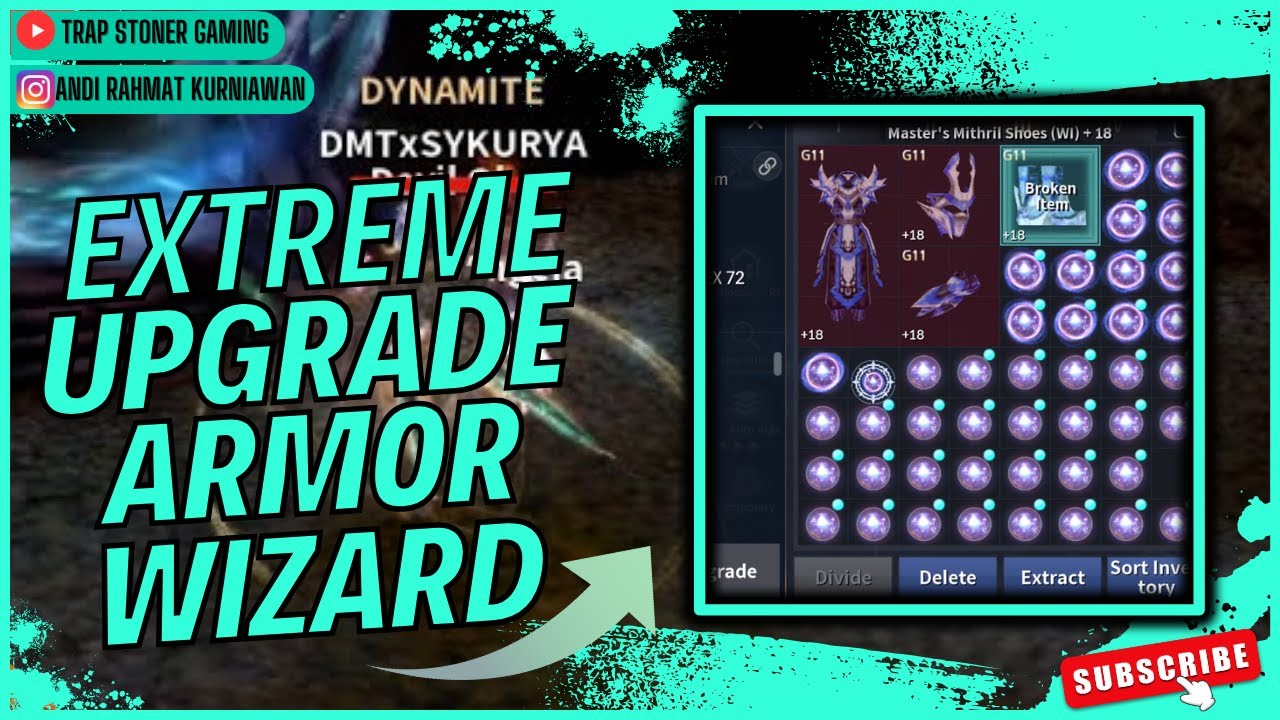 CABAL MOBILE - EXTREME UPGRADE ARMOR WIZARD #PART1 #cabalmobile #cabalm #cabal