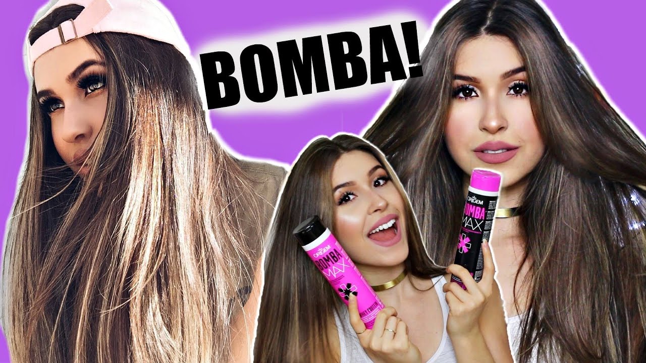 Produto que faz cabelo crescer após 15 dias #origembombamax