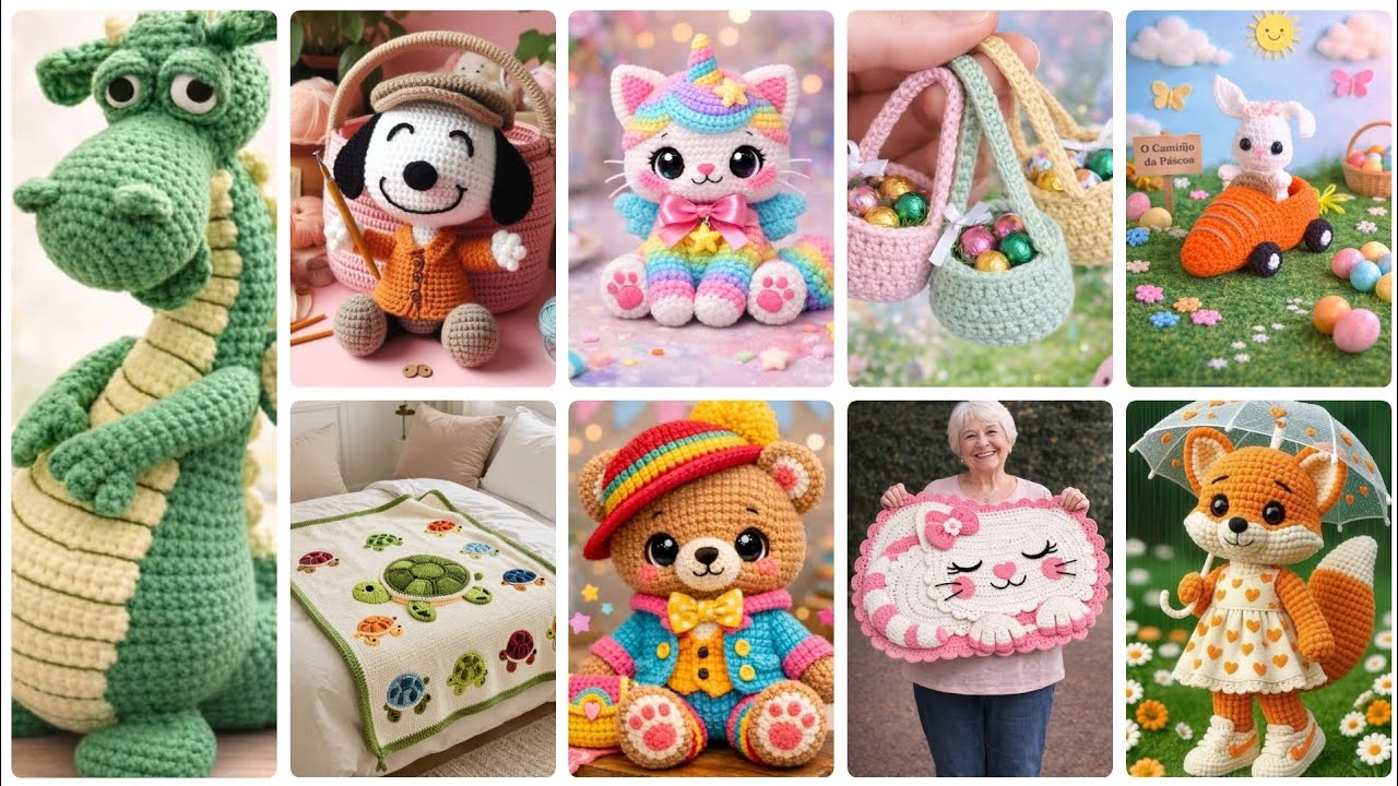 Maravillosas y hermosas ideas de patrones de ganchillo a mano para la decoración del hogar. 