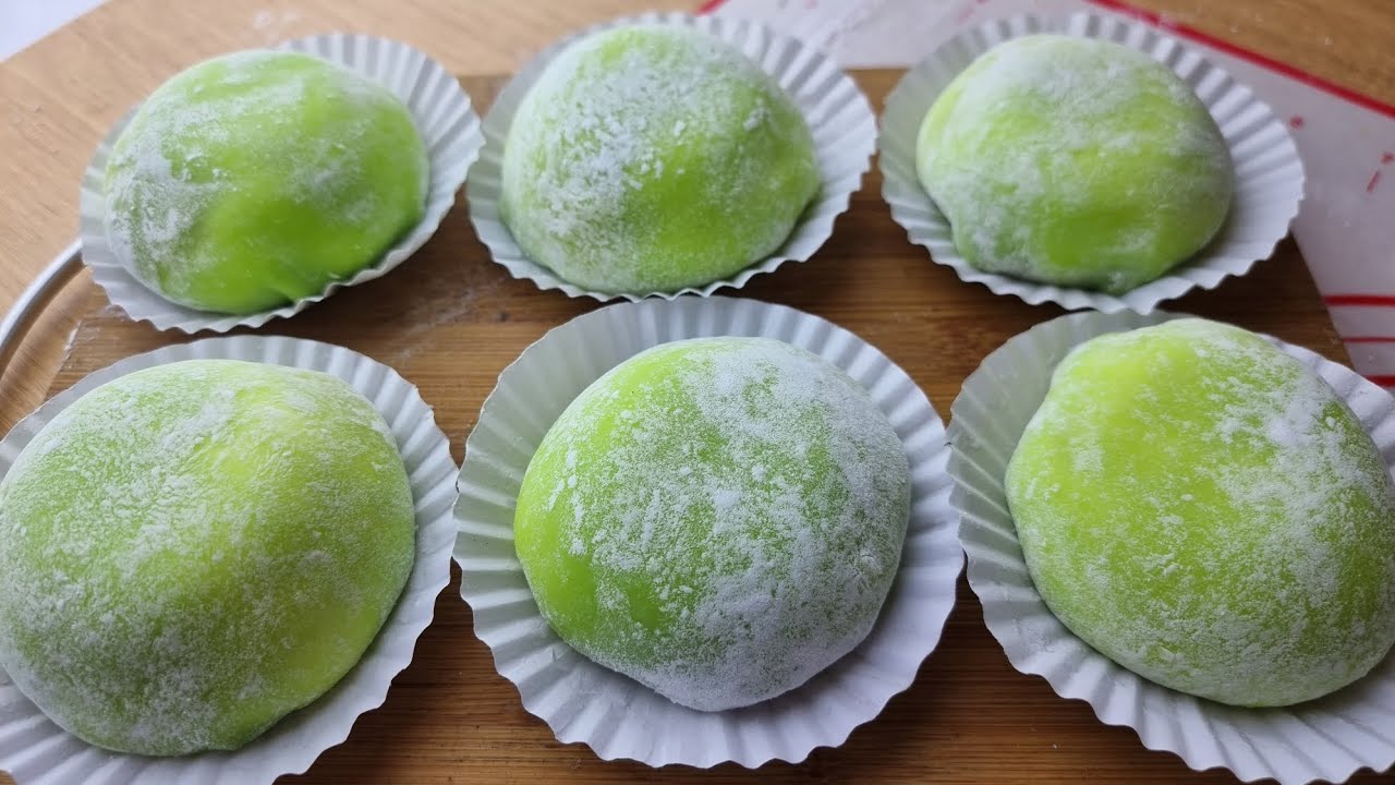 โมจิไส้มะพร้าวอ่อน Mochi Coconut​ | new new eat food