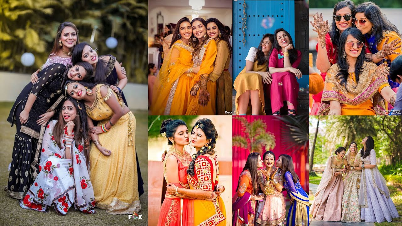 Sisters Poses Ideas for Wedding & Function Time | Sister's Pose Photography Ideas 2021 - Part 2
