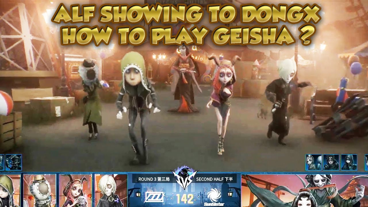 [IVS] SST VS DOU5  - ALF SHOWING TO DONGX HOW TO USE GEISHA JAPAN vs CHINA  - Match 3 | IdentityV