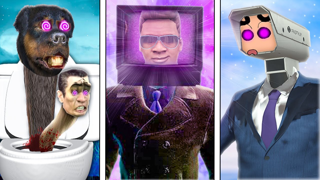 Franklin Became Tv Man To Fight With Skibidi Toilet Monster In GTA 5 (Full Movie)