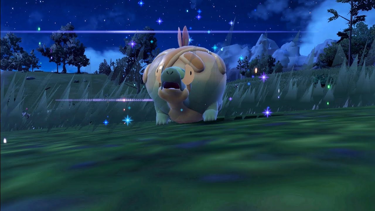SHINY APPLETUN in Pokemon Scarlet and Violet