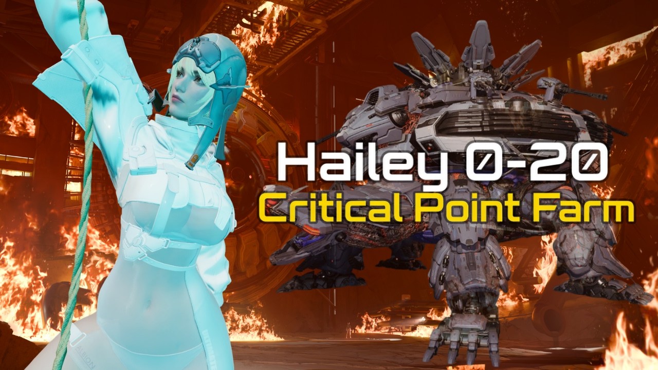 Hailey Critical Point Breakthrough Citadel Farm | The First Descendant Season 4 Build Guide