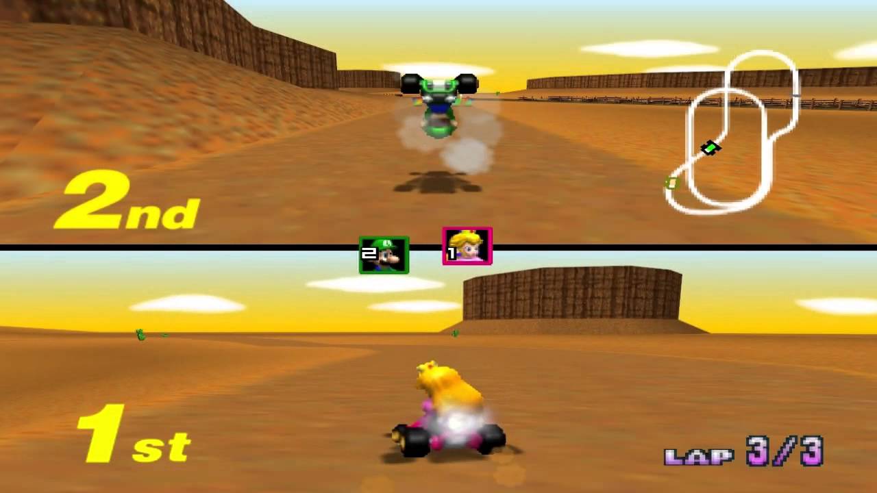 Mario Kart - Best of 5 - Luigi VS Peach