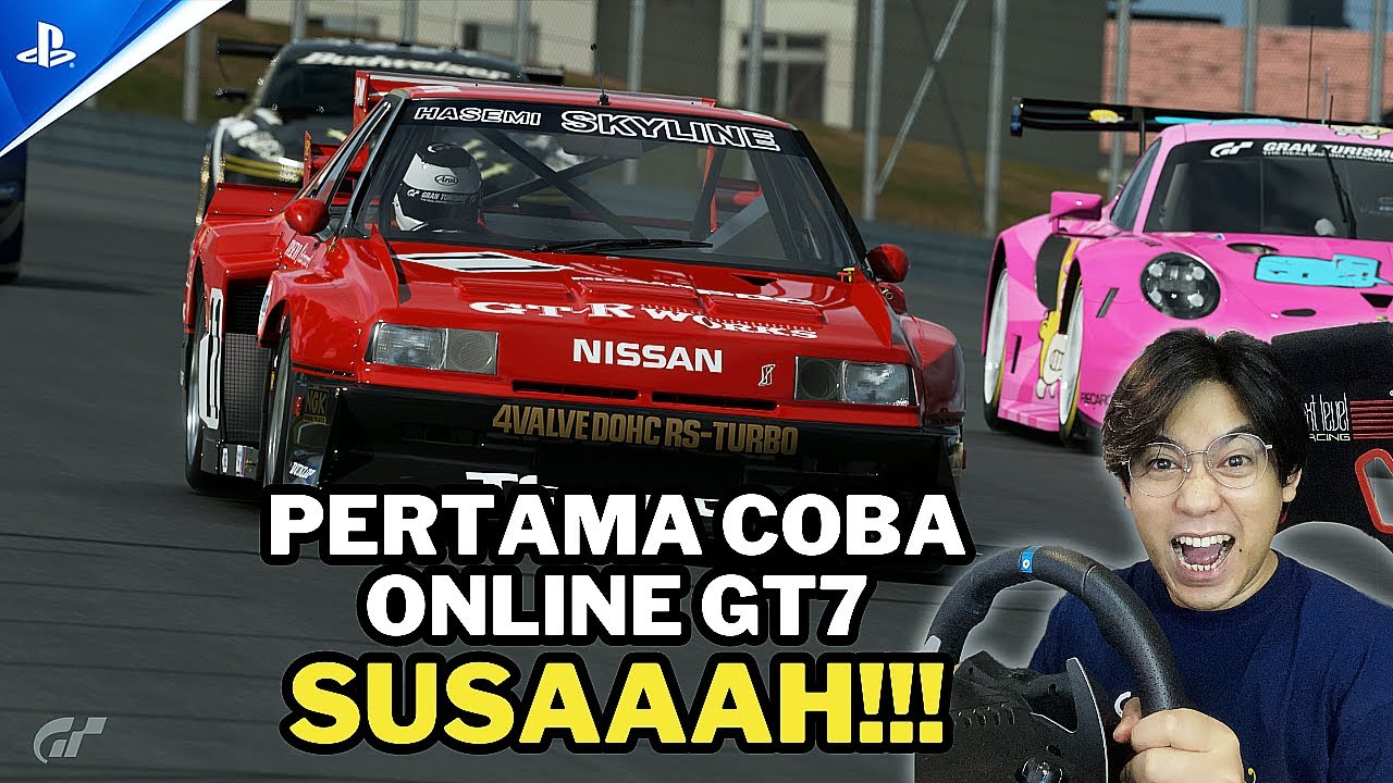 Pertama kali coba main online 😂 | Gran Turismo 7 Indonesia (PS5)