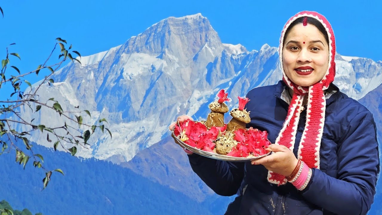 महाशिवरात्रि पर बनाते हैं मिट्टी के शिव और पार्वती जी  Preeti Rana|Pahadi lifestyle|Triyuginarayan