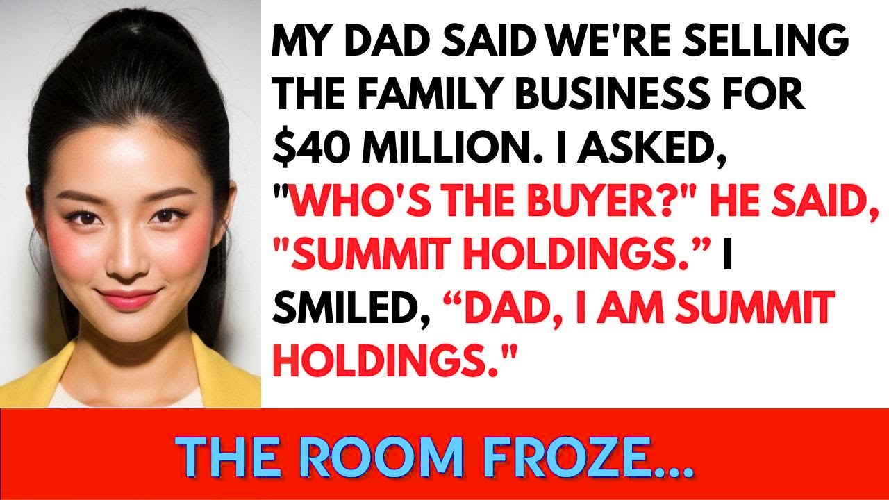 At Thanksgiving, My Dad Said   We're Selling the Company – And You're Out of the Deal