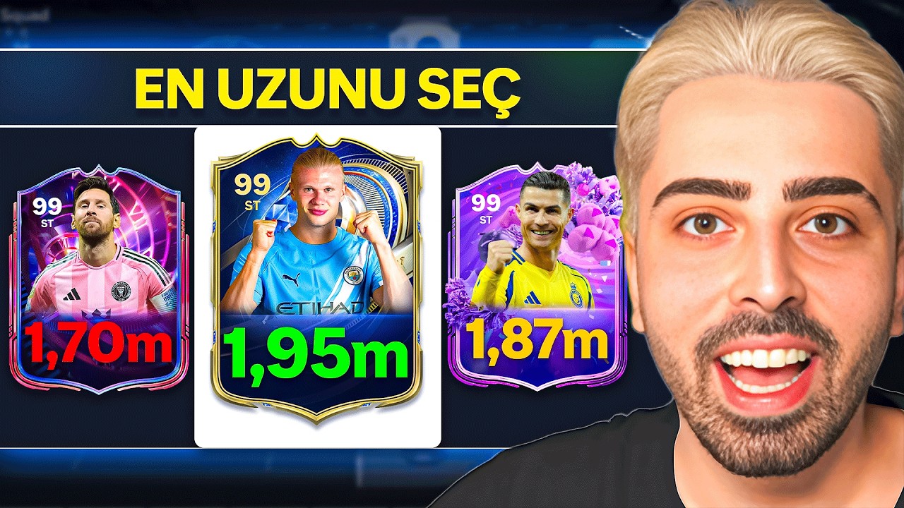 EN UZUN FUTBOLCULARI ALARAK FC 26 DRAFT YAPTIM!
