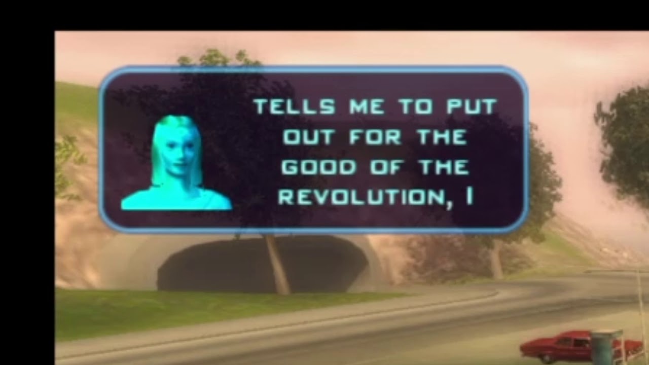 Destroy all Humans! 2 All Female Hippie Scans