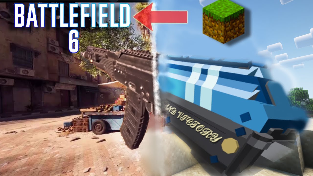 I Turned MINECRAFT Into BATTLEFIELD 6