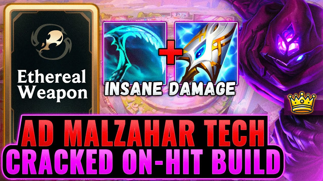 Strangest Arena Build?: Infinite On-Hit AD Malzahar Tech | League Arena Gameplay