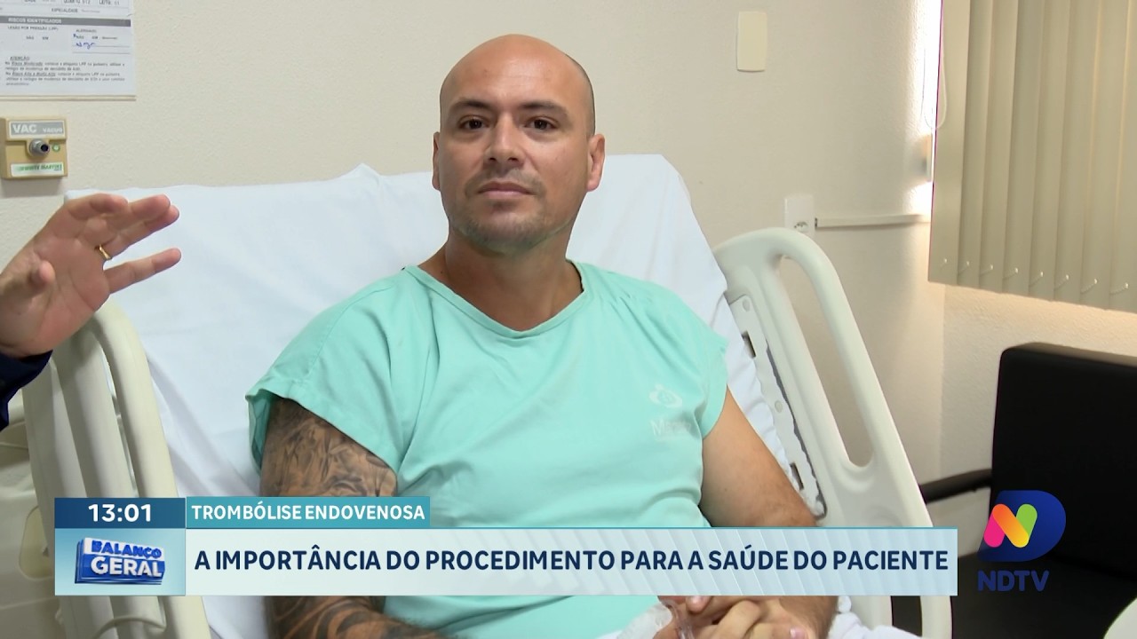 Trombólise endovenosa salva vidas em casos de AVC