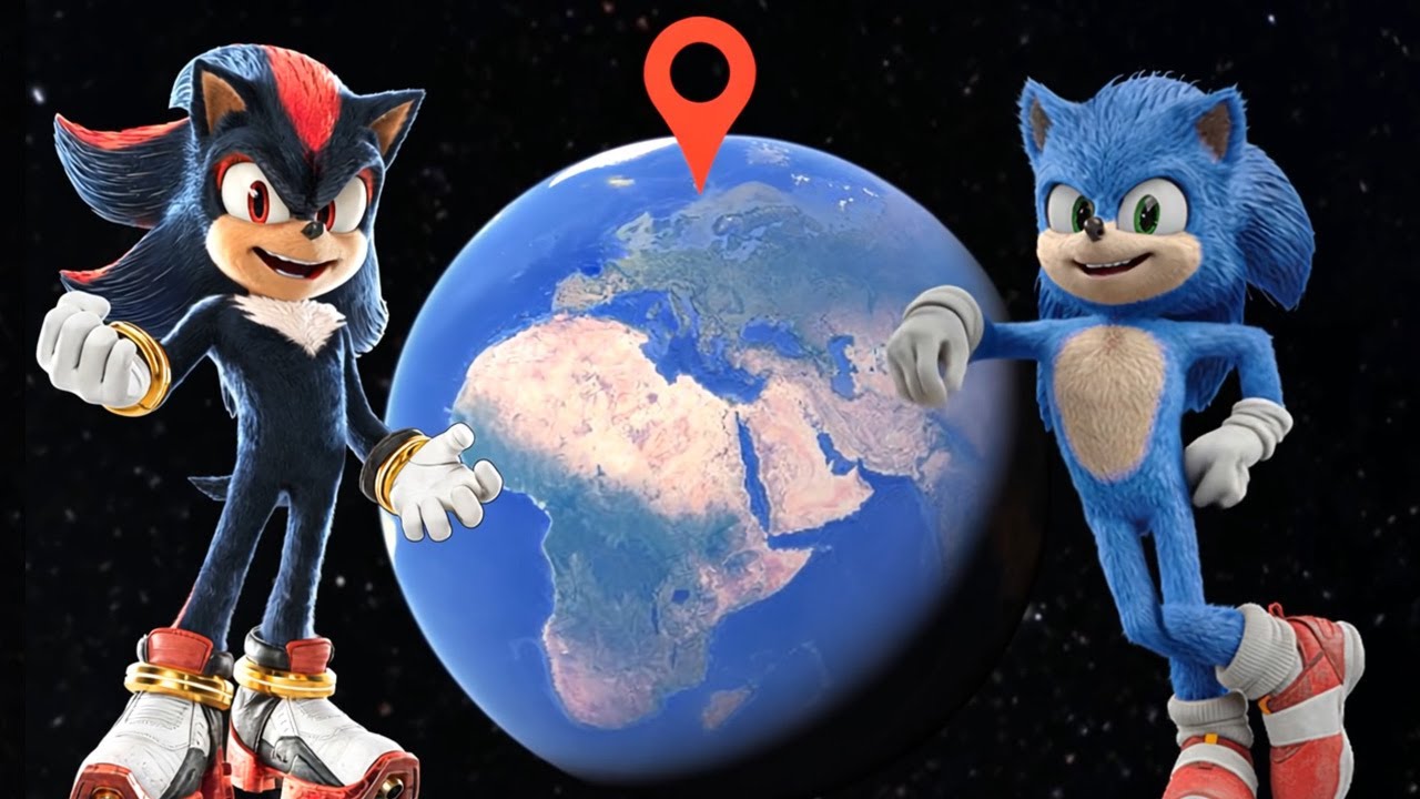 Somebody better call google maps! Sonic the Hedgehog 3 and Shadow