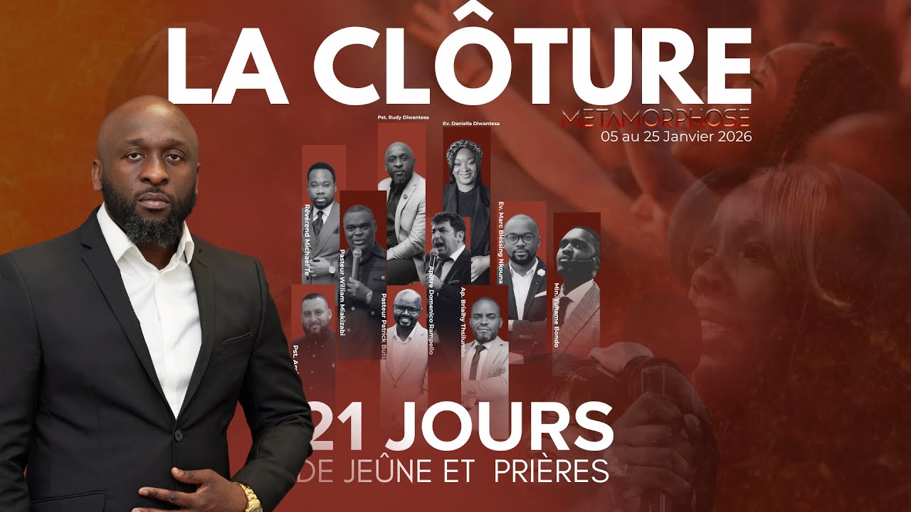 METAMORPHOSE CLOTURE  I Pst.Rudy DIWANTESA I EGLISE GRC