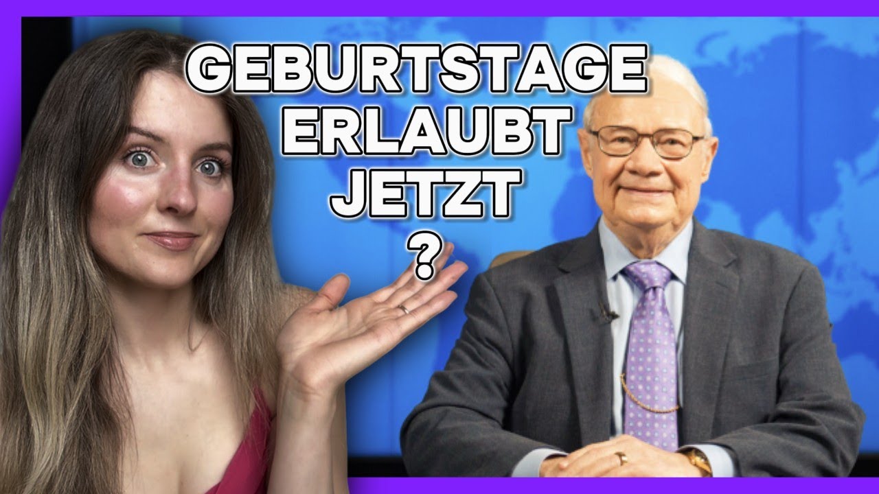 Krasse &Auml;NDERUNGEN .. Erlauben Zeugen Jehovas jetzt Geburtstage zu feiern ? :O