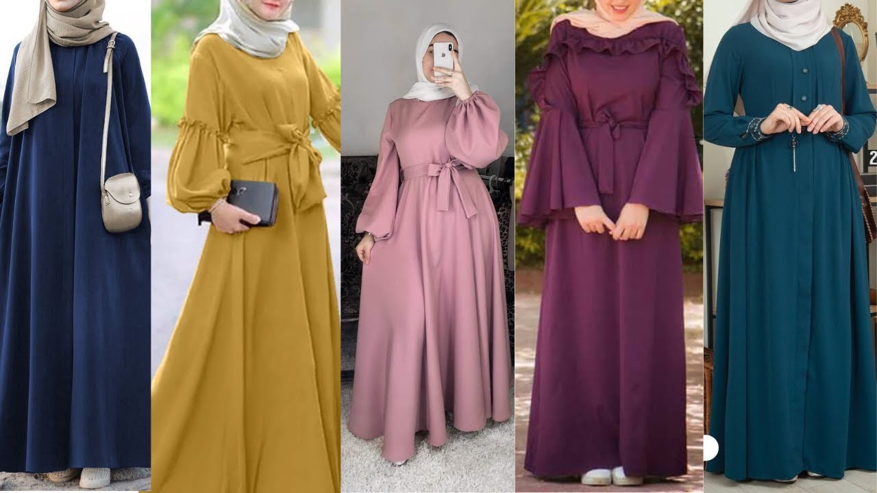 Modern Abaya Designs And Colours for Muslim girls || Abaya designs 2023