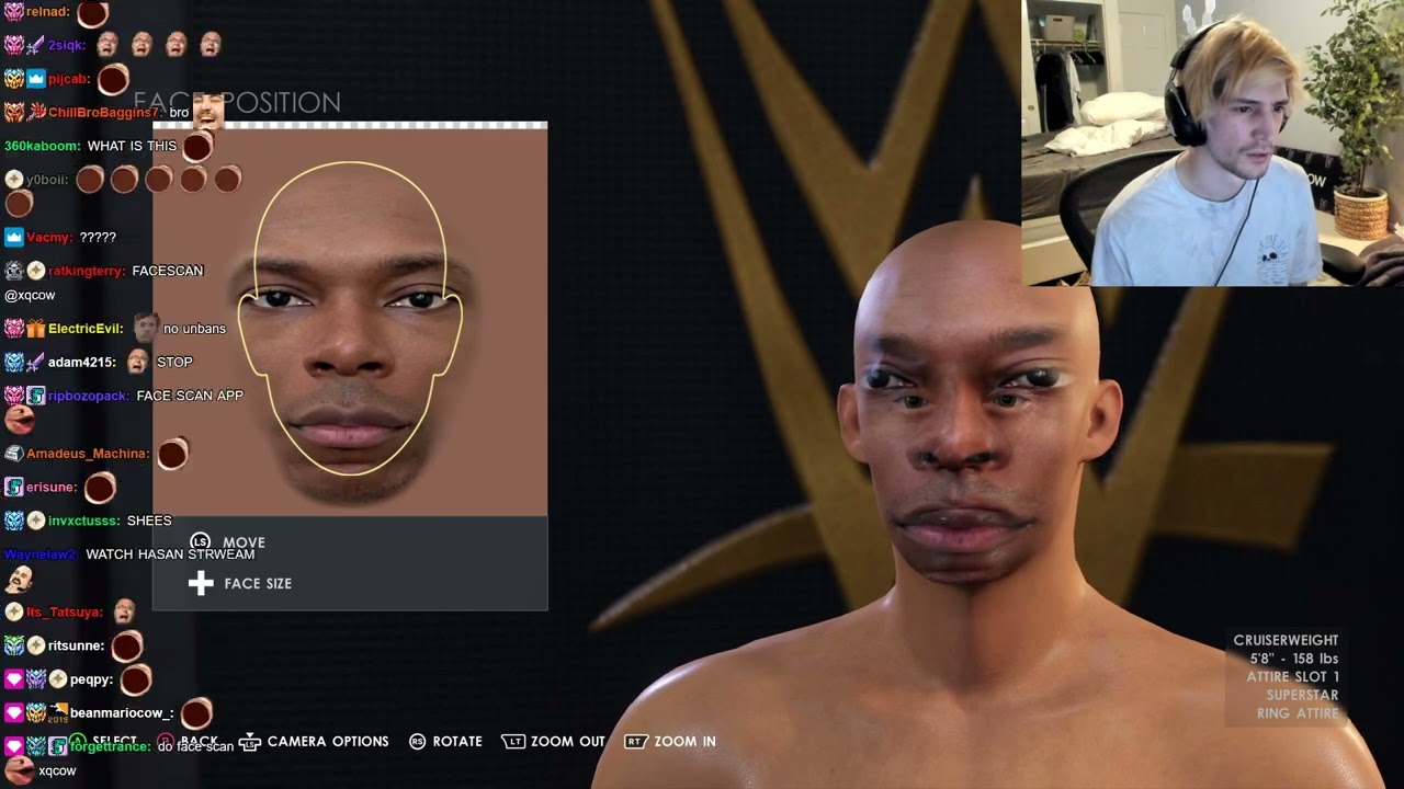xQc plays WWE 2K22 | March 10, 2022