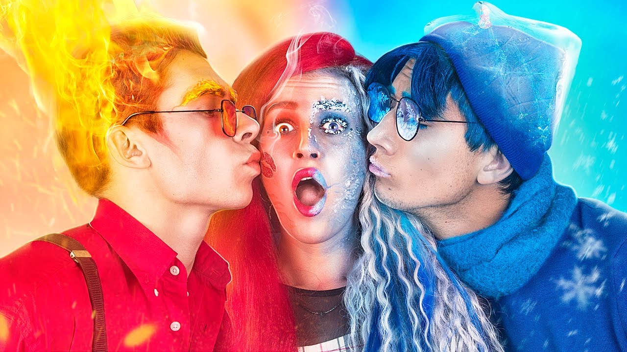 热vs冷挑战/火之男友vs冰之男友