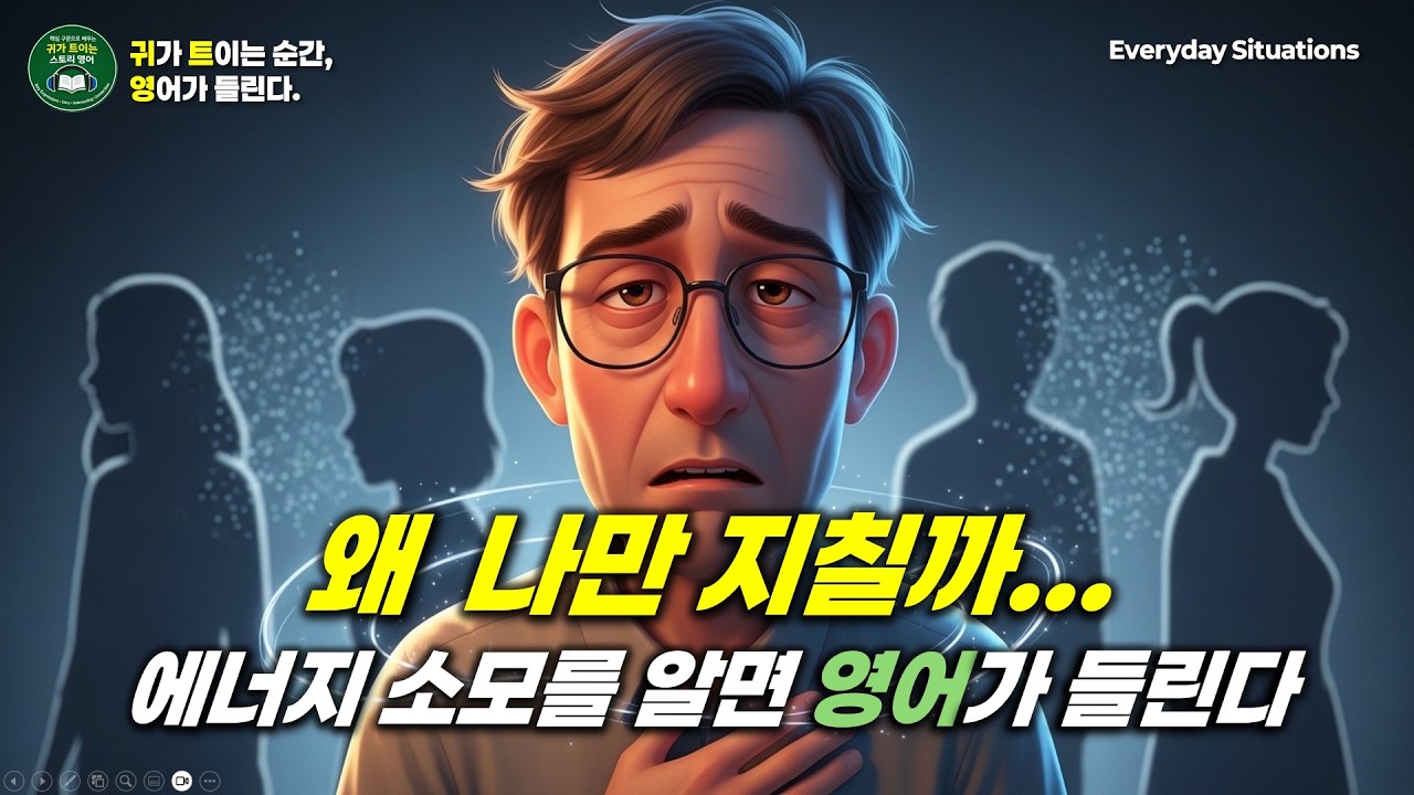 사람 관계가 제일 지치는 이유 |🎧영어로 듣는 상황별 일상