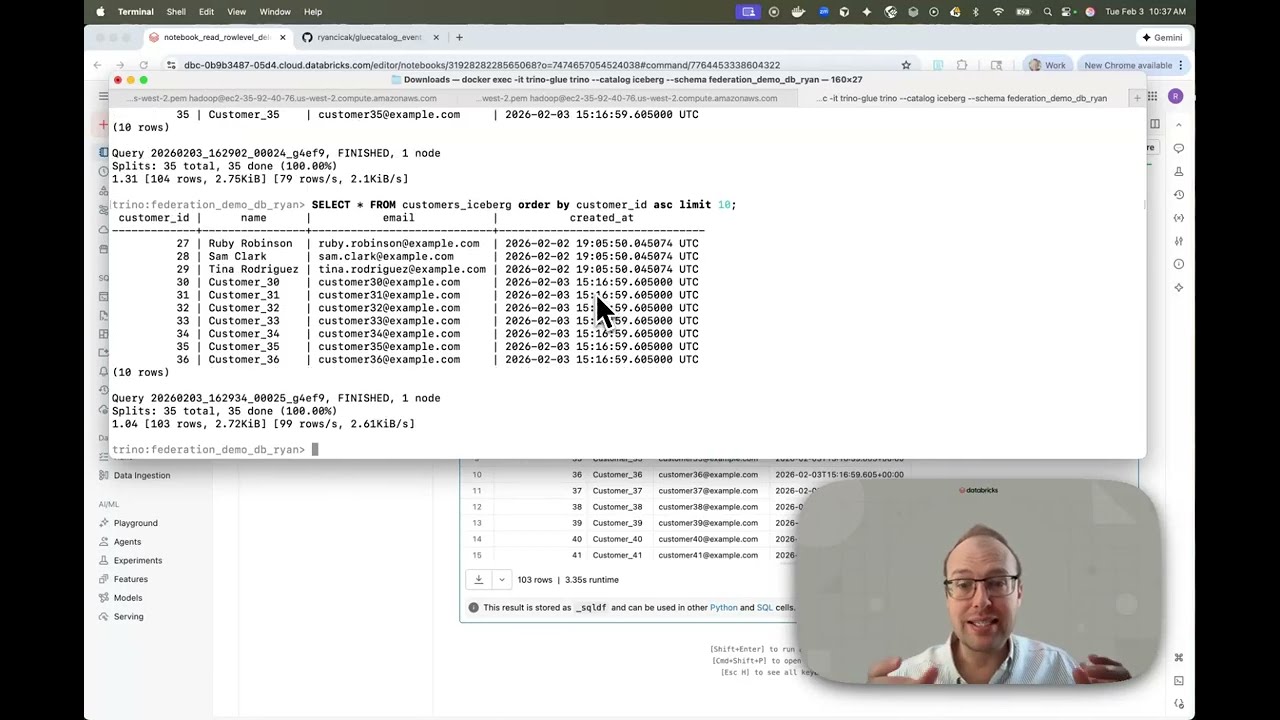 How to Read Iceberg V2 Row-Level Deletes in Databricks - Copy-on-Write tables