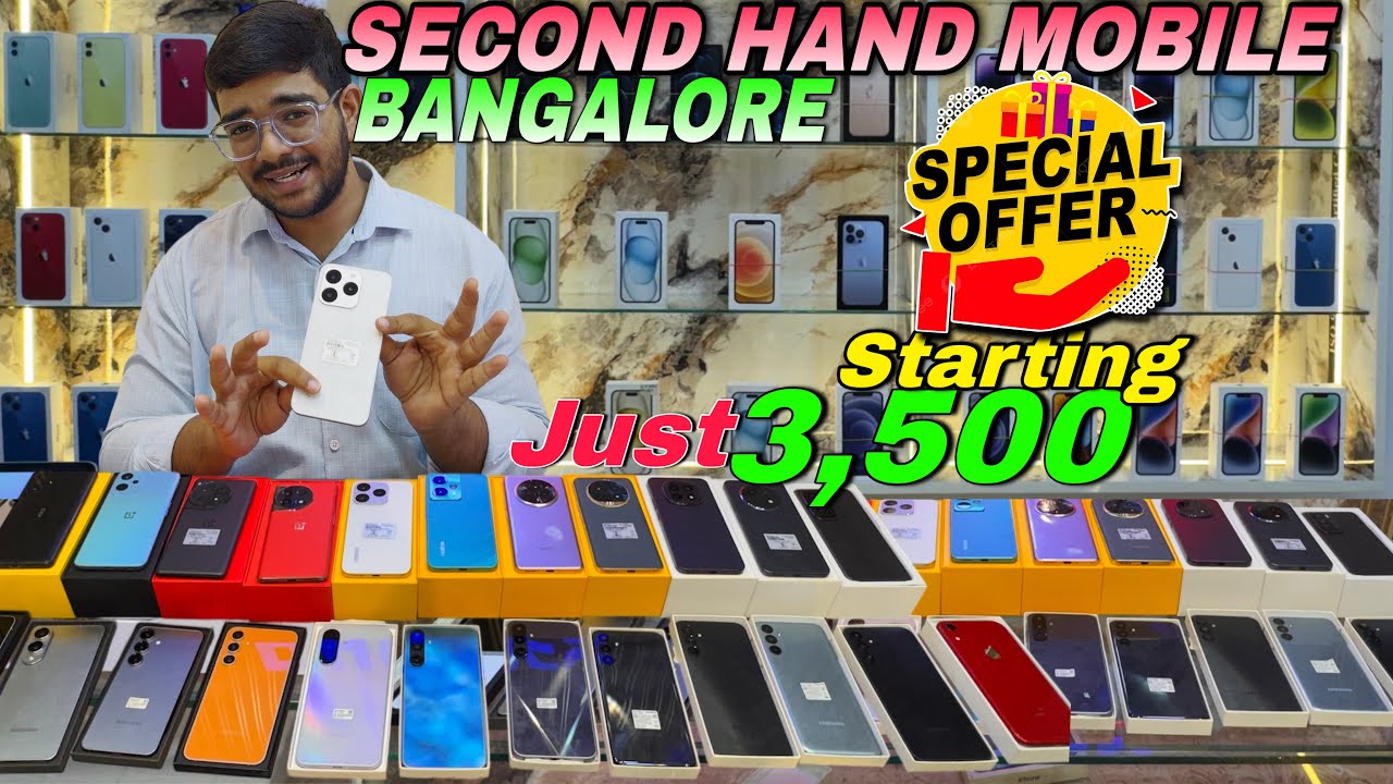 BEST Second Hand Mobiles in Bangalore Start at 3,500😱🔥