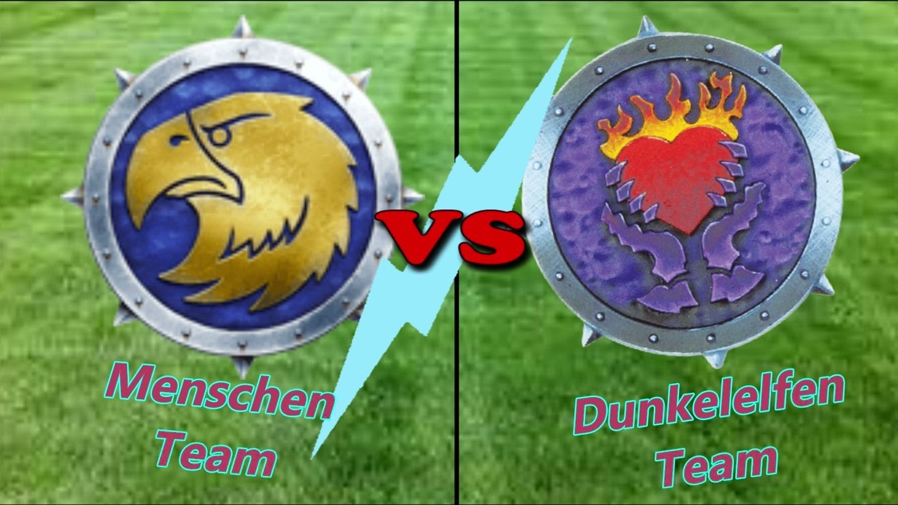Blitz Bowl #20 Dunkelelfen Team vs Menschen Team #blitzbowl