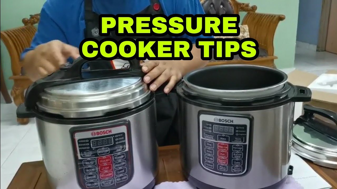 PRESSURE COOKER TIPS, CARA GUNA & PENJAGAAN OLEH CHEF ASHFI #UNBOXING #BOSCH