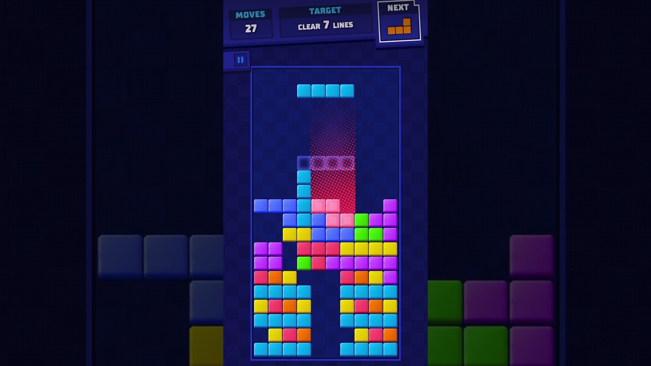 🧩 Tetris Level 13 | 🕹️Retro game play | @umercse | About to crash 💥 