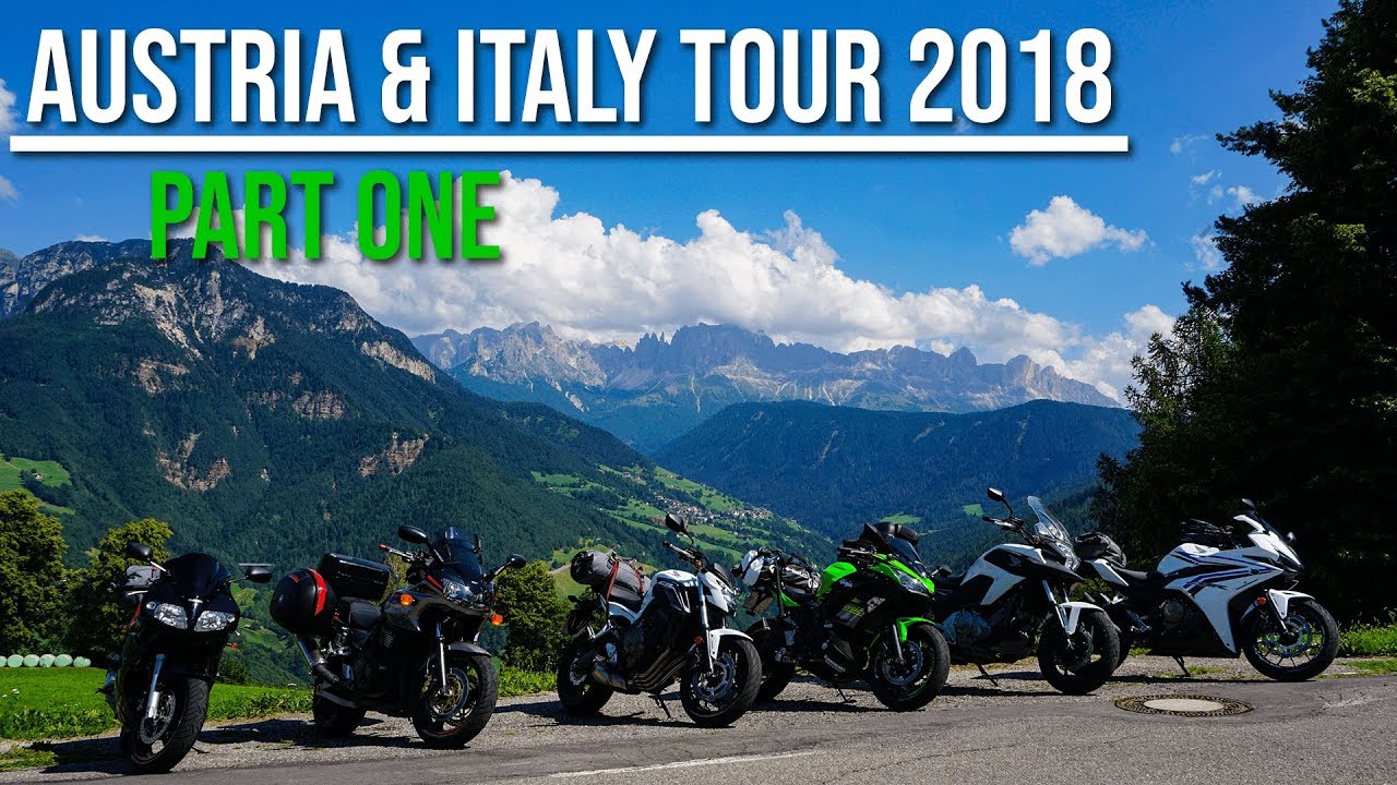 Austria & Italy Tour 2018 part 1 | Ninja 650 / CBR500R and more | Timmelsjoch / Hahntennjoch [GoPro]