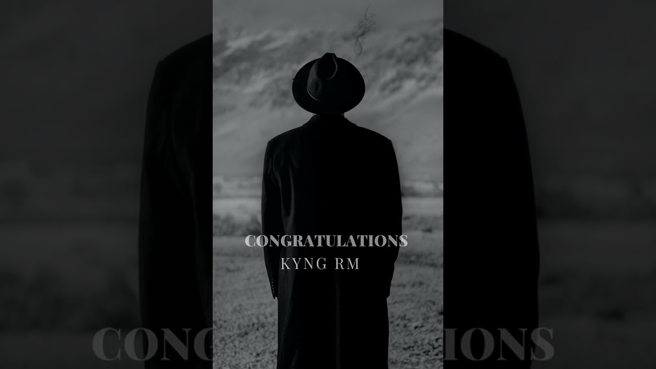 CONGRATULATIONS- KYNG RM 👑(OFFICIAL AUDIO)