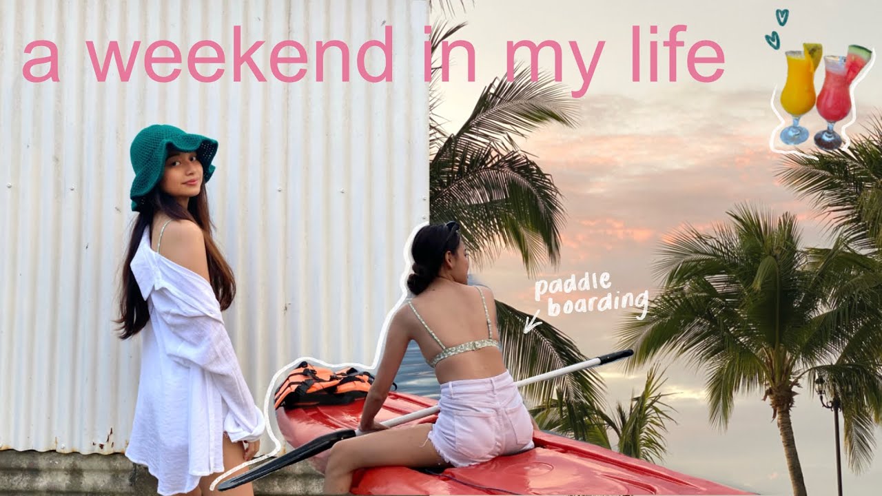 Beach Trip, Staycation, & Paddle Boarding 🌞🌺 | Angel Secillano