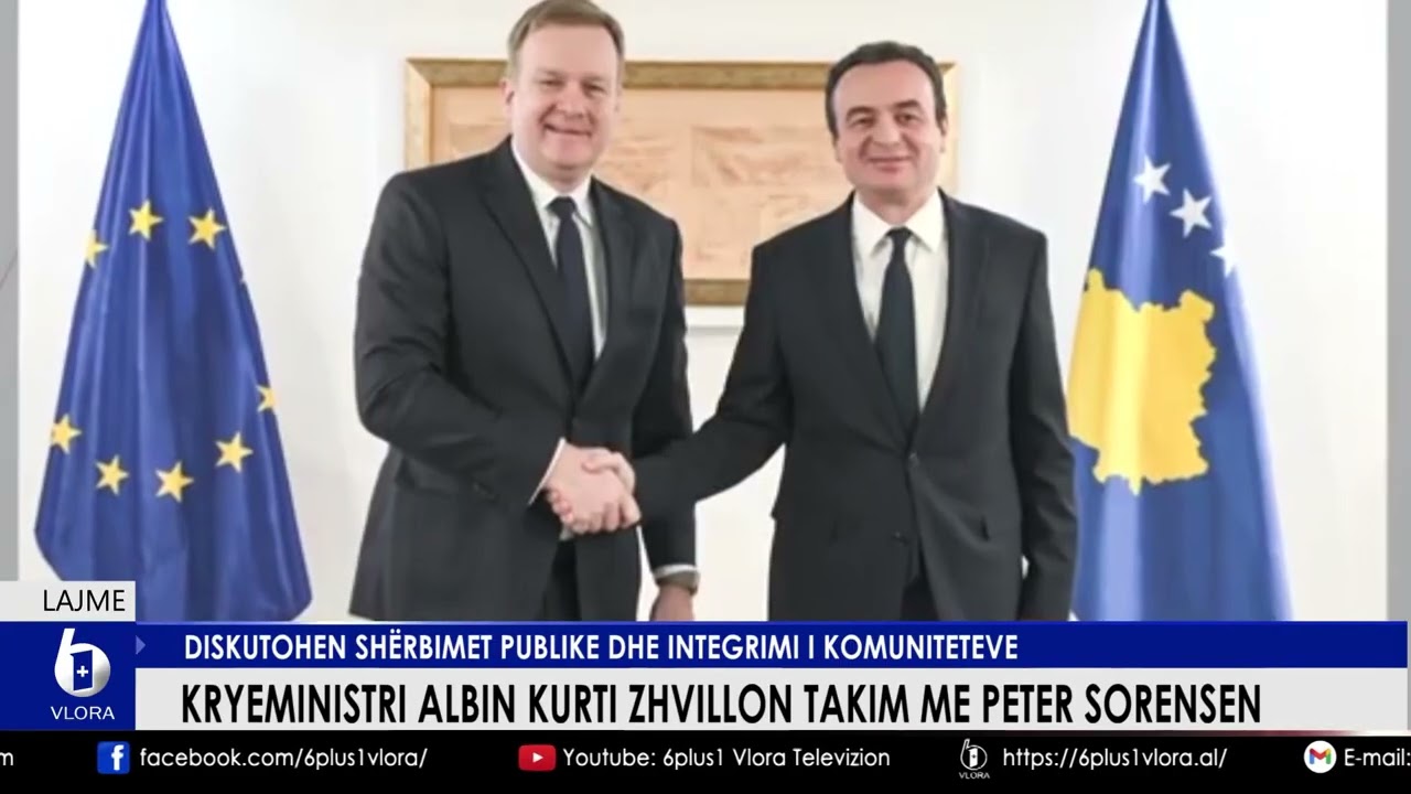 Kryeministri Albin Kurti Zhvillon takim me Peter Sorensen. Diskutohen shërbimet pubilke