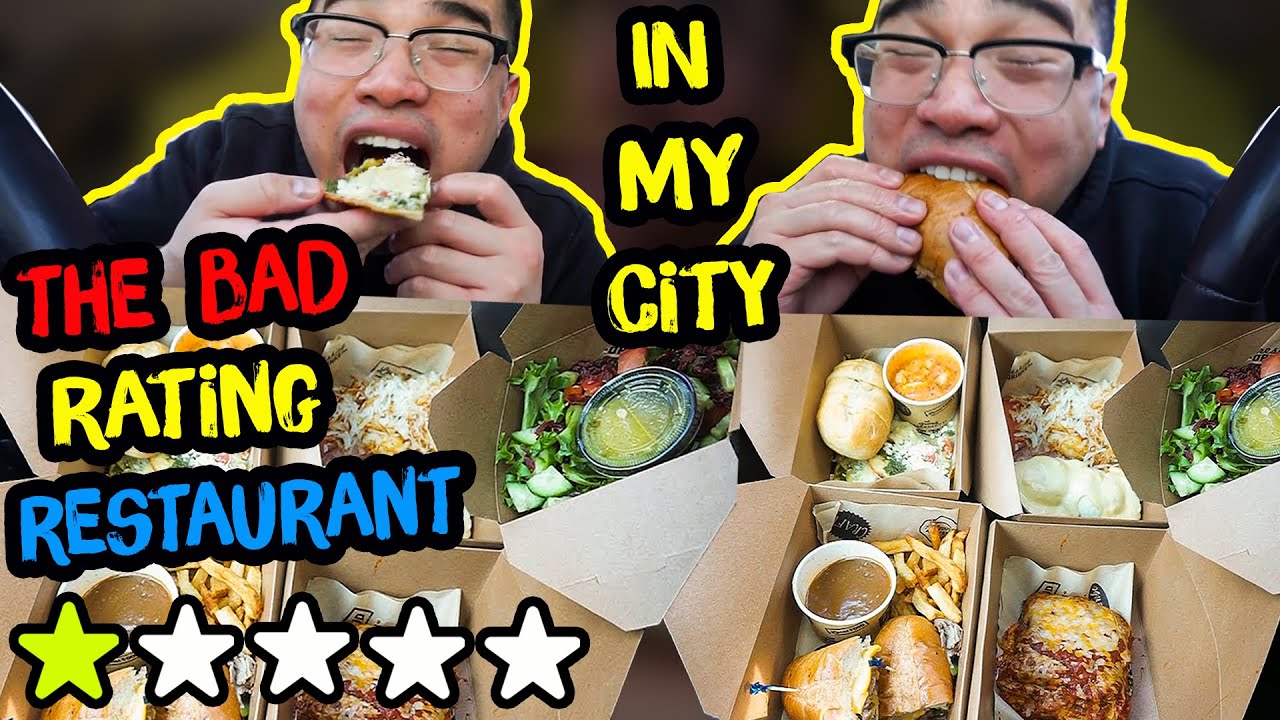 Eating at a BAD RATING RESTAURANT IN MY CITY!