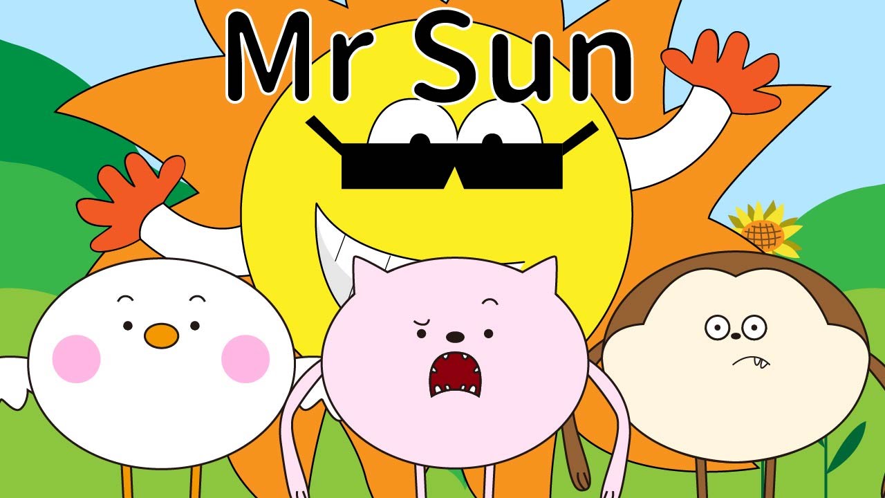 Mr Sun, Sun, Mister Golden Sun! Cartoon Animation  | Nursery Rhyme | Kids Songs | Baby Puff Puff