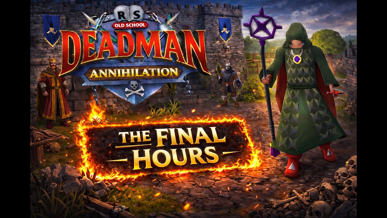 Old School RuneScape / DEADMAN ANNIHILATION / FINAL HOURS / PREP FOR THE FINALE / LIVE
